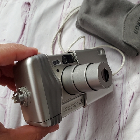 Vintage Nikon Nuvis S Zoom Lens 22.5-66mm Macro Camera Stainless Steel Case - Picture 9 of 14